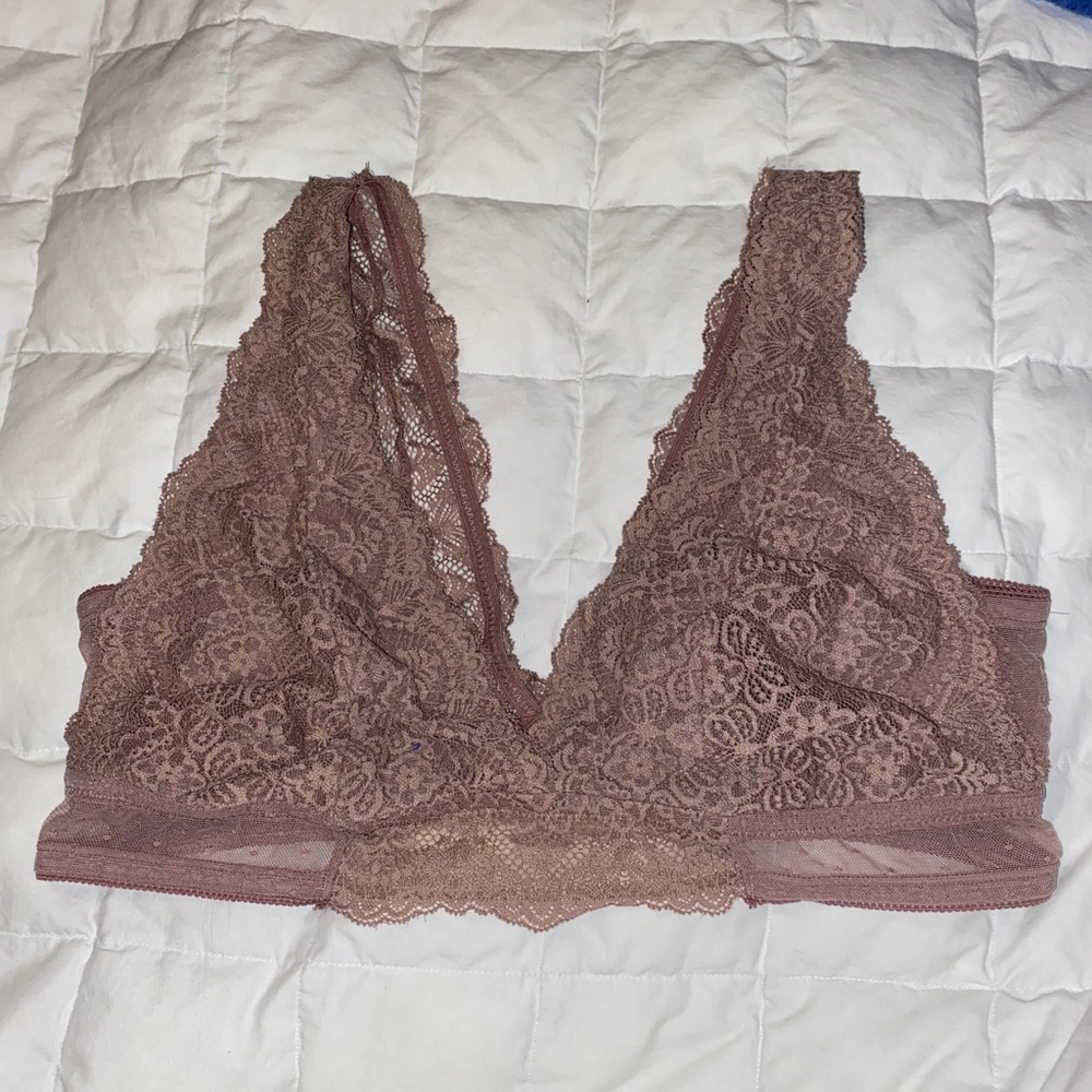 Unlined Blush Pink Bralette
